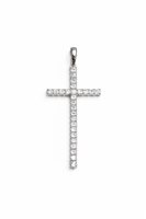 Charm Idee Preziose dal 1987 Dame in Weißgold Zircone IP.CHK18B/109